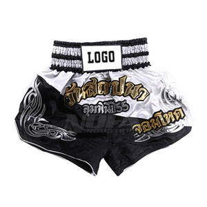 Boxer thaï pour hommes et femmes, nouveau pantalon de combat en coton, pour entraînement de Fitness, entraînement artistique, matériel de boxe, nouvelle version, 2020 - Product Image 2