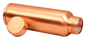 99.9% Pure Copper <b>Water</b> <b>Bottle</b> - Product Image 4