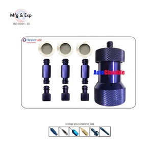 Manual Steel Nano Transfer SET With 3 <strong>Mesh</strong> <strong>Cannula</strong> for Anaerobic 3 Transfer &amp; 3 Stoppers - Product Image 1