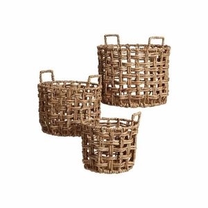 Nouvel arrivage de panier de stockage de jacinthe à eau, forme spéciale de haute qualité du Vietnam, livraison gratuite - Product Image 4