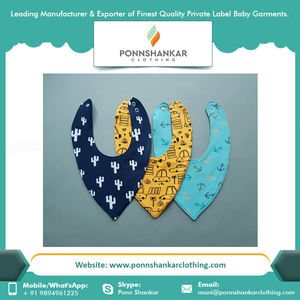 Bavoirs en coton pour bébés et tout-petits, bavettes imperméables, populaires, nouvelle collection - Product Image 5