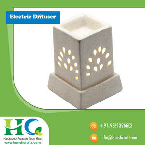 เครื่องกระจายกลิ่นอโรมาไฟฟ้าราคาโรงงาน เครื่องเผาน้ำมันหอมระเหยเซรามิกทำมือ |   เครื่องกระจายกลิ่นอโรมาสำหรับตกแต่งบ้านและสปา - Product Image 4