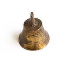 Premium quality Solid Brass Antique designer Brass Bell with Krishna Handle for <b>temple</b> <b>home</b> - Product Image 5