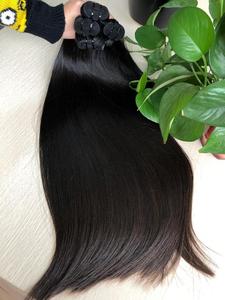 Extensiones de Cabello Humano Virgen Remy de Alta Calidad, Trama de Piel, Liso Sedoso, Color Natural - Product Image 2