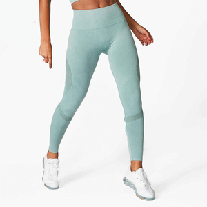 Wholesale 2021 workout clothing sport Gym High Waist Fitness leggings Custom <b>Women</b> <b>Yoga</b> <b>Pants</b> - Product Image 1