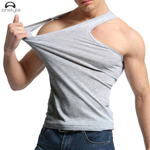 Men Tank Top Hot Sale Cotton Sports Body Building Men Gym Stringer Men Tank Top 2021 - Product Image 2