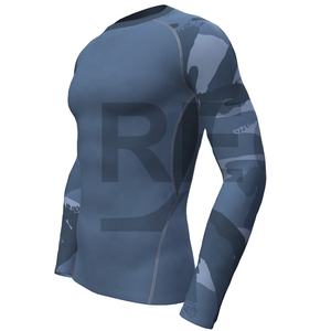 Haut de Compression à manches longues pour femmes, haut de protection contre les éruptions cutanées et le surf, avec fermeture éclair sur le devant, UPF 50, nouveau design, 2019 - Product Image 1