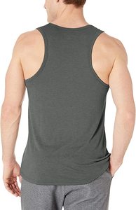 2024 nueva camiseta sin mangas de gimnasio de manga corta hecha a medida al por mayor de alta calidad 100% algodón transpirable poliéster estampado deportivo - Product Image 4