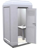 WC mobile individuel SAFTER MARINE 150x150x240 en panneaux sandwich légers en fibre de verre et mousse de polyuréthane pour salle de bain