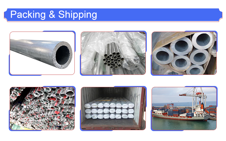 6061 Small Industrial Sizes Alloy Price Oval Round Square Tubing Metal Tube Seamless Aluminum Pipes