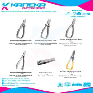 Los mejores Alicates para uñas, cortadores de uñas, pinzas para cutículas, manicura, pedicura, instrumentos de Podología, pinzas para uñas encarnadas - Product Image 5