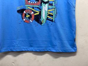 Factory Overrun Camiseta de manga corta informal de verano para hombre 100% algodón Diseño estampado de rayas de secado rápido para el trabajo Lote de existencias para hombres - Product Image 5
