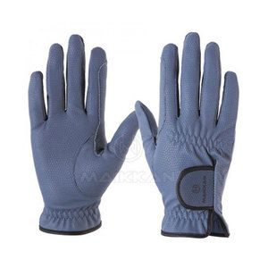 Gants d'équitation respirants en cuir pour hommes, Logo personnalisé, Service de haute qualité - Product Image 3