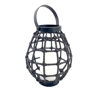 Linterna de hierro decorativa para decoración, vela redonda gris, regalo de boda, vacaciones, casa, Hotel, restaurante, gran calidad, venta al por mayor, India - Product Image 6