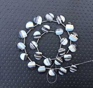 Pierres précieuses naturelles opale plus audacieuse 25 pièces en forme de cœur à facettes belles perles de Briolette pour la fabrication de bijoux - Product Image 6