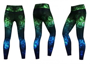Leggings de cuero térmicos gruesos de invierno con cintura elástica de longitud completa - Product Image 6