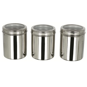 Stainless Steel <b>Canister</b> <b>Set</b> - Product Image 4