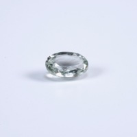 Saphir vert naturel de qualité AAA, 1,00 carat, ovale, pierre brute, traité thermiquement, taille normale, certification IGI, fabrication de bijoux, origine MG