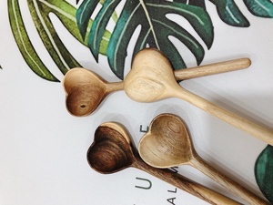 ช้อนกาแฟไม้ขายดีในเวียดนาม ราคาดี ผลิตจากไม้แดงธรรมชาติและไม้กระถินเทศ - Product Image 6