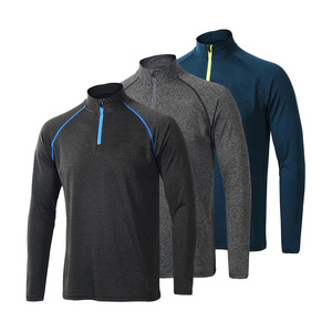 DEMAIR SPORTS Hot Sale Custom Printed Performance Gym T-Shirt 96% Cotton 4% Elastane <b>Black</b> <b>Long</b> Sleeve for Men Muscle Fit - Product Image 1