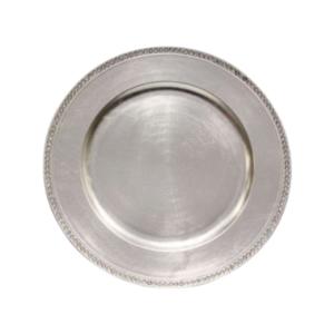 Assiette chargeur en acier inoxydable pour vaisselle de cuisine taille personnalisée plateaux métalliques ronds sans danger pour les aliments - Product Image 2