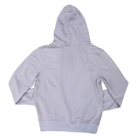 Jaket Bertudung Desain Kustom Modis Musim Dingin Pria Berdiri Dewasa Mentah Rajutan Logo Kustom Cetak Poliester/Katun