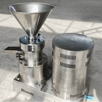 Machine de fabrication de pâte à base de sésame, g, pour petit Restaurant, maison, noix, Tahini, Sauce tomate, broyeur et fabrication de beurre de cacahuètes