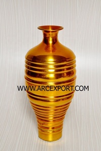 Jarrón de Metal chapado en oro de lujo, maceta para decoración de mesa de gran venta, jarrón maceta y para el hogar, artículo de regalo para bodas y eventos - Product Image 6