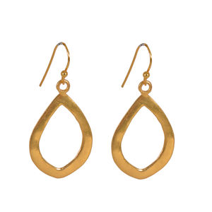 ต่างหูชุบทอง18K 925เงินสเตอร์ลิงแบบห้อยสไตล์น่ารักสำหรับงานแต่งงานและของขวัญ - Product Image 1