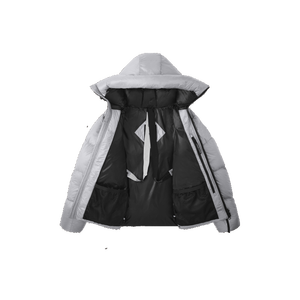 Custom Logos Mens Fashion Puffer <b>Jackets</b> with Hood <b>Winter</b> <b>Jacket</b> Low Price - Product Image 2