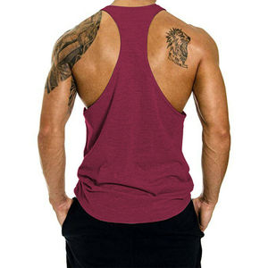 Hot Product Custom Made tank Tops for <b>Men</b> with Custom Printing Designs and High Quality Material Best <b>Stringer</b> <b>Vests</b> for <b>Men</b> - Product Image 6