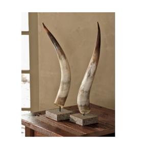 Decorative Mounted Natural Buffalo Horn and Polished Ox Horn Pure Natural Horns Crafts <b>Home</b> and Tableware <b>for</b> Sale - Product Image 2
