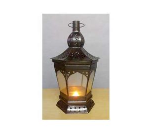 Best-seller Nouveau Antique Suspendu Luxe Unique Bougie Pot Conteneur Lanterne Fabricant Grossiste en vrac - Product Image 1