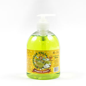 Extracto orgánico de propóleo para limpieza e hidratación, miel Natural, jabón líquido "Manzana" ", abeja mágica", 500 ml - Product Image 1