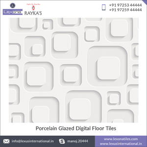 Lujo 3D brillante 600X600mm porcelana pulida esmaltada baldosas digitales 6mm de espesor proveedor superior para habitaciones interiores modernas - Product Image 5