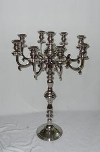 Candelabro de Aluminio Antiguo en Relieve de Primera Calidad, Diseño Moderno y Lujoso, Centro de Mesa para Decoración de Bodas - Product Image 5