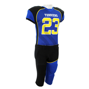 Uniforme y Jersey de Fútbol Americano Personalizados al por Mayor, Material de Spandex/Algodón, Anti-UV y Transpirable, Logotipo y Nombres de Equipos Personalizados - Product Image 5
