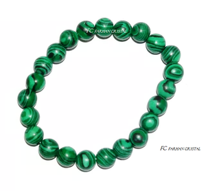 Natural Malachite <b>Crystal</b> Beads Bracelet,5mm,8mm,10mm /loose Gemstone/stone Healing/ Beaded Bracelets/yoga <b>Crystal</b>/ Chakra - Product Image 3