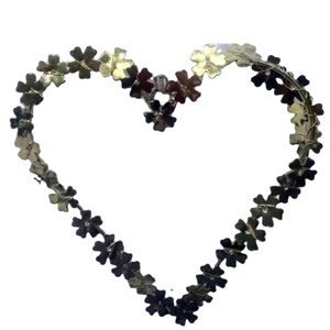 Ornement de Noël décoratif en forme de coeur mignon - Product Image 1