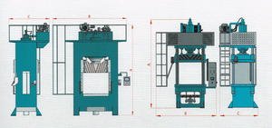 Presse hydraulique à dessin en profondeur, pressoir - Product Image 6