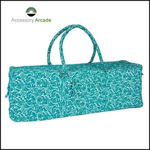 Private Label Yoga Mat Cover Bag Fashion <b>Printed</b> Waterproof Canvas Yoga Bag for Women - Product Image 5