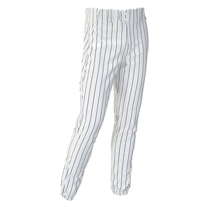 Pantalons de baseball d'équipe personnalisés rayés blancs respirants de haute qualité pour unisexe, vente en gros, 100% polyester - Product Image 1