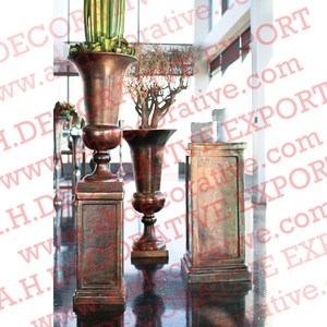 Urna para Flores y Columna Cuadrada para Decoración de Centro de Mesa de Boda, Urna para Flores de Alta Calidad con Columna Cuadrada para Centro de Mesa - Product Image 5