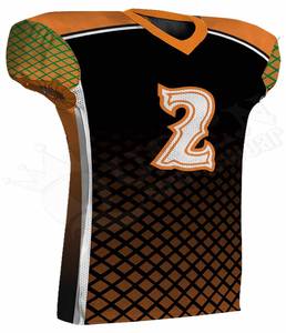 ชุดอเมริกันฟุตบอลแขนสั้นระบายอากาศได้ดีขนาดใหญ่พิเศษสำหรับทีม - Product Image 5