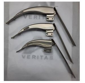Set de Laringoscopio de Alta Calidad con Luz de Flap, Hoja McIntosh, Punta Flexible de Fibra Óptica A-1 VERITAS, Reutilizable de Acero Inoxidable - Product Image 6