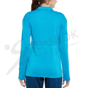 Custom Wholesale Women's Full Zipper Jacket High-Performance Breathable & Flexible Comfortable Womens Winter Sports Jackets - Product Image 3