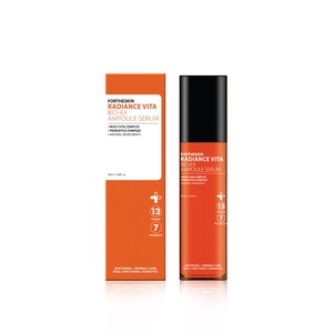 FORTHESKIN RADIANCE VITA BIO-EX AMPOULE SERUM 70ml, Sérum Antienvejecimiento para el Cuidado Diario de la Piel del Rostro, para Todo Tipo de Piel, Cosmético Coreano - Product Image 1