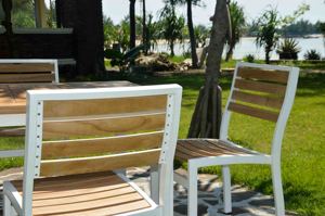 Catalina Modern Portable <b>Stacking</b> <b>Dining</b> Arm <b>Chair</b> - Product Image 6