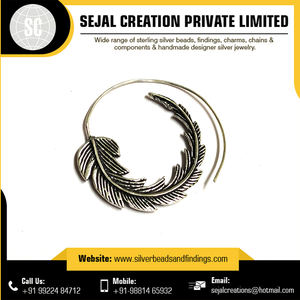 Bijoux en argent pour dames Boucles d'oreilles tribales en argent sterling 925 DU VENDEUR ET FOURNISSEUR INDIEN - Product Image 2