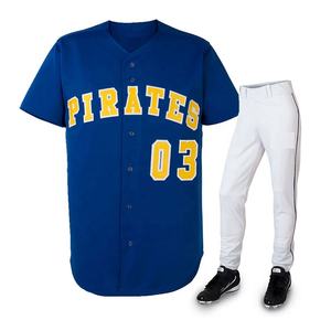 เบสบอลและซอฟท์บอลสวมเสื้อออกแบบใหม่ที่กำหนดเองเครื่องแบบ OEM กีฬาเยาวชนพรีเมี่ยมชุดเบสบอลคุณภาพสูง - Product Image 5